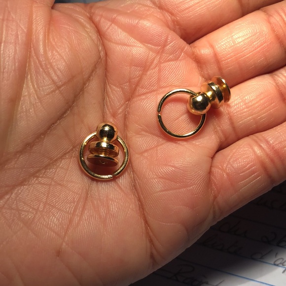 Screwed Studs/ Brass Button With Back Puller - Picture 4 of 6